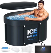 Ice Bath Tub with Lid for