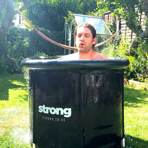 Portable ice bath tub - ice,