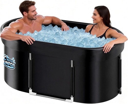 Portable large ice bath - ice, tub