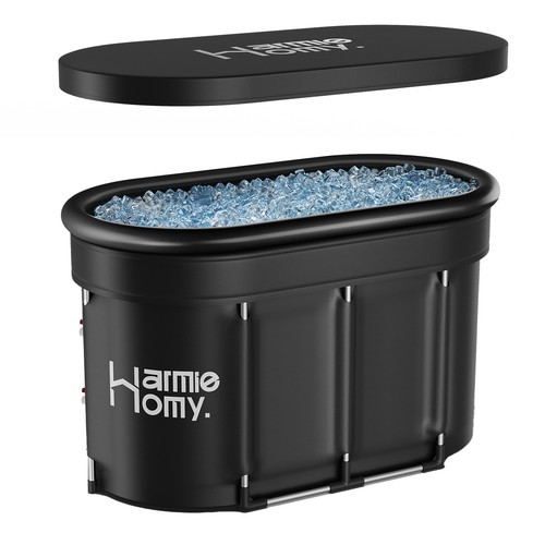 Large portable ice bath - ice, tub