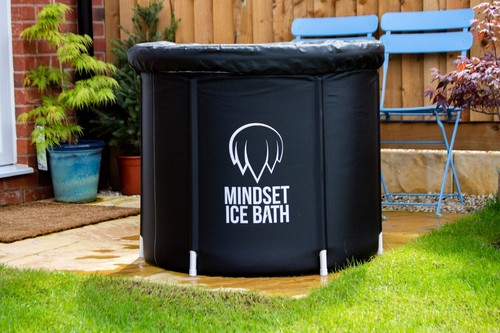 Large ice bath outdoor tub - ice,